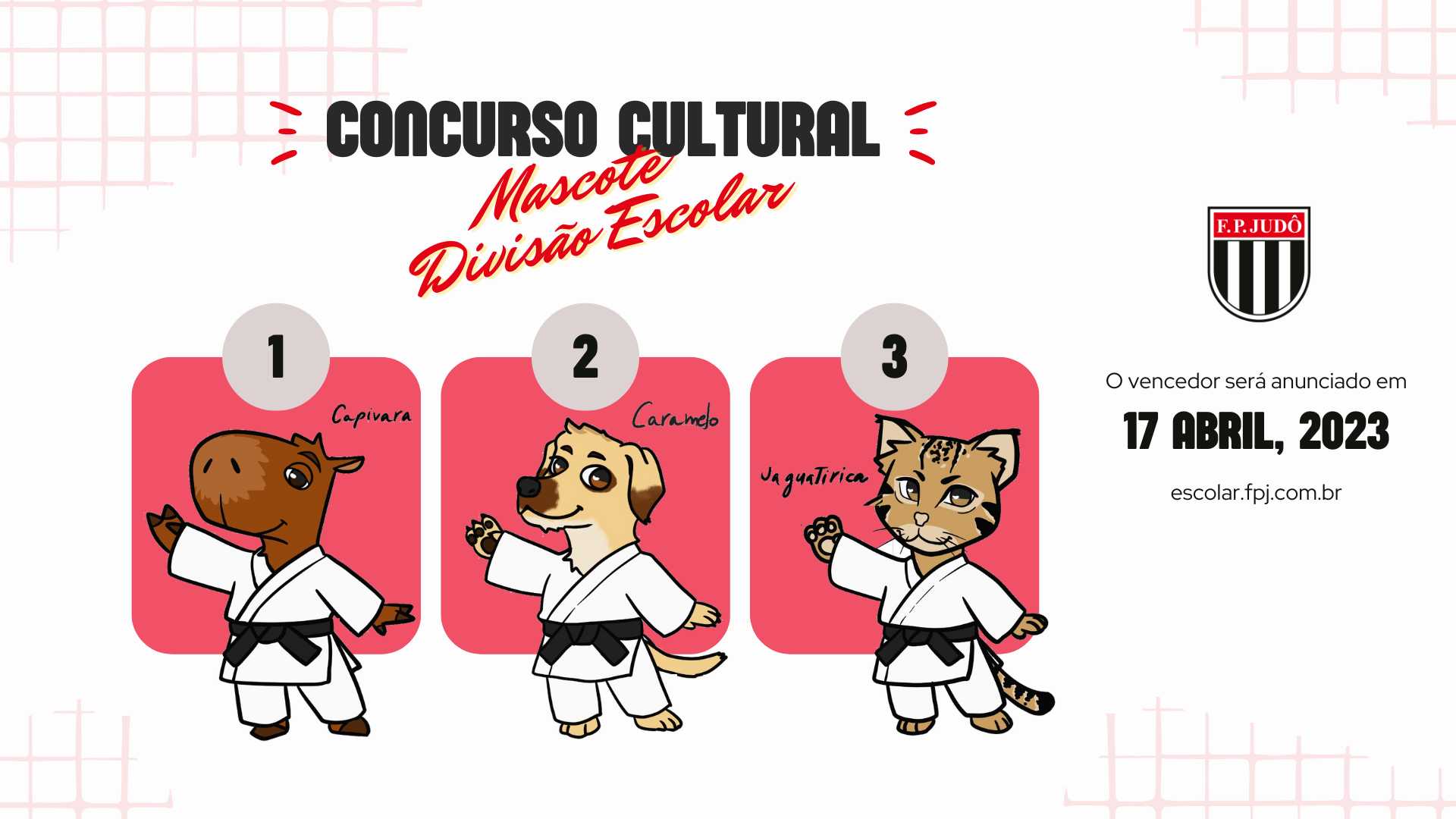 Concurso cultural mascote divisao escolar (wide)