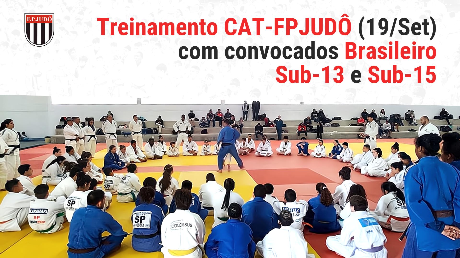 Treino CAT com Seleção Paulista Sub13 e Sub15