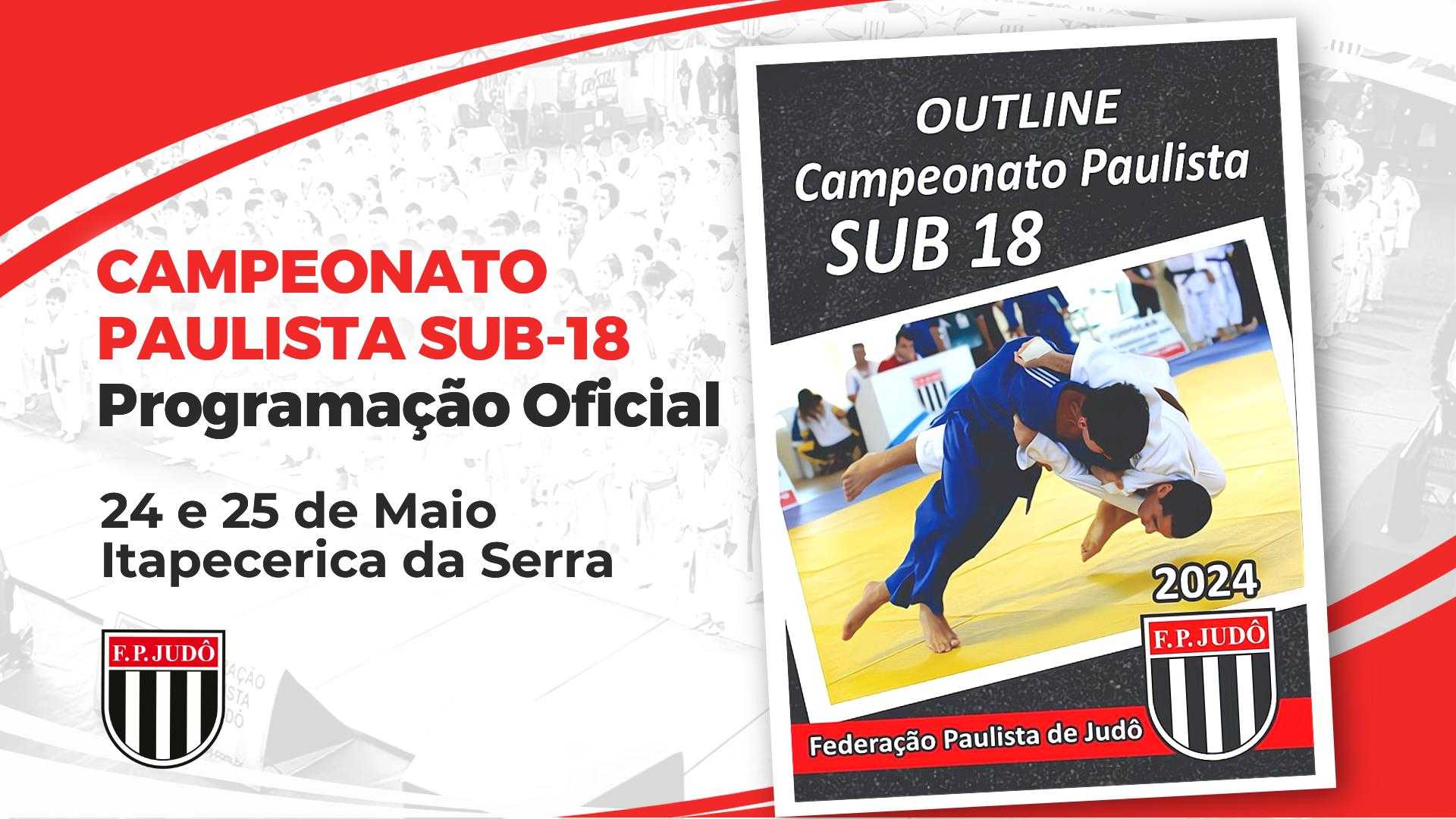 Programação Oficial - Campeonato Paulista Sub-18