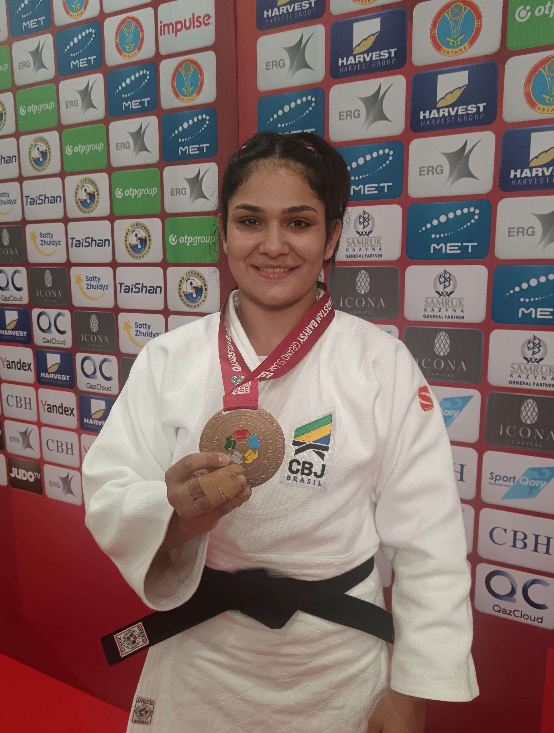 BEATRIZ É ATLETA DO ESPORTE CLUBE PINHEIROS E DA SELEÇÃO BRASILEIRA 📸: Maicon Maia/CBJ